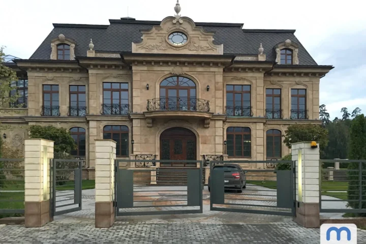 Облицювання фасаду натуральним каменем, Київ, фото 1