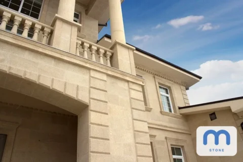 Облицювання фасаду натуральним каменем, Київ, фото 3
