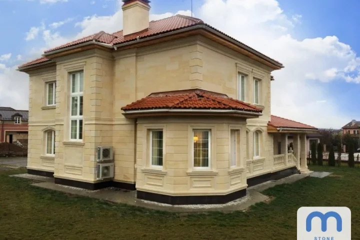 Облицювання фасаду натуральним каменем, Київ, фото 4
